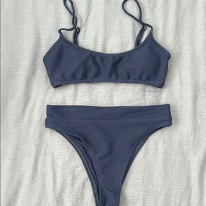 Billabong Navy Blue Bikini Set